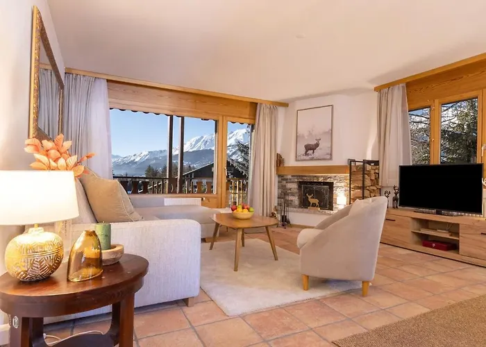 - Fabulous 2-bedroomed Flat Appartement Crans-Montana