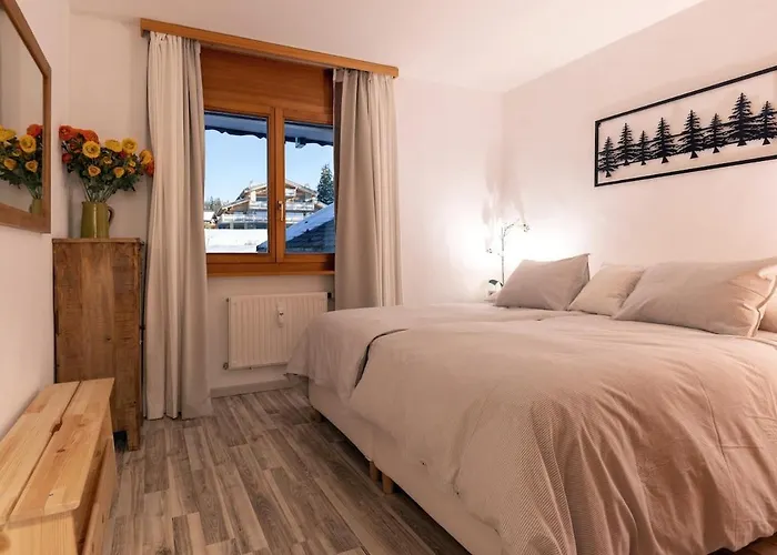 - Fabulous 2-bedroomed Flat Appartement Crans-Montana